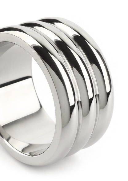 Mr. Steel Elegant Deep C-Ring 40mm SILVER - 5