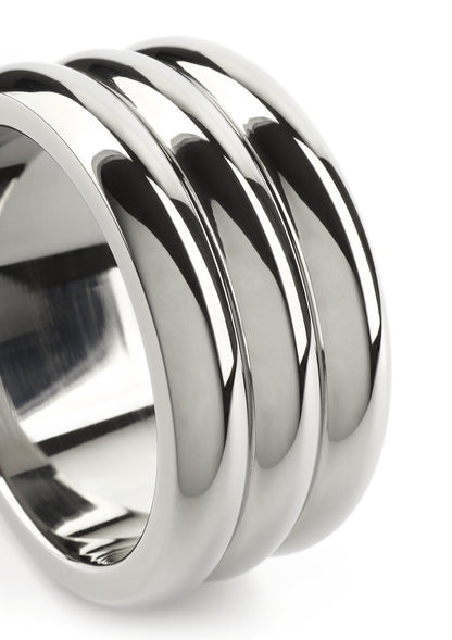 Mr. Steel Elegant Deep C-Ring 45mm SILVER - 3