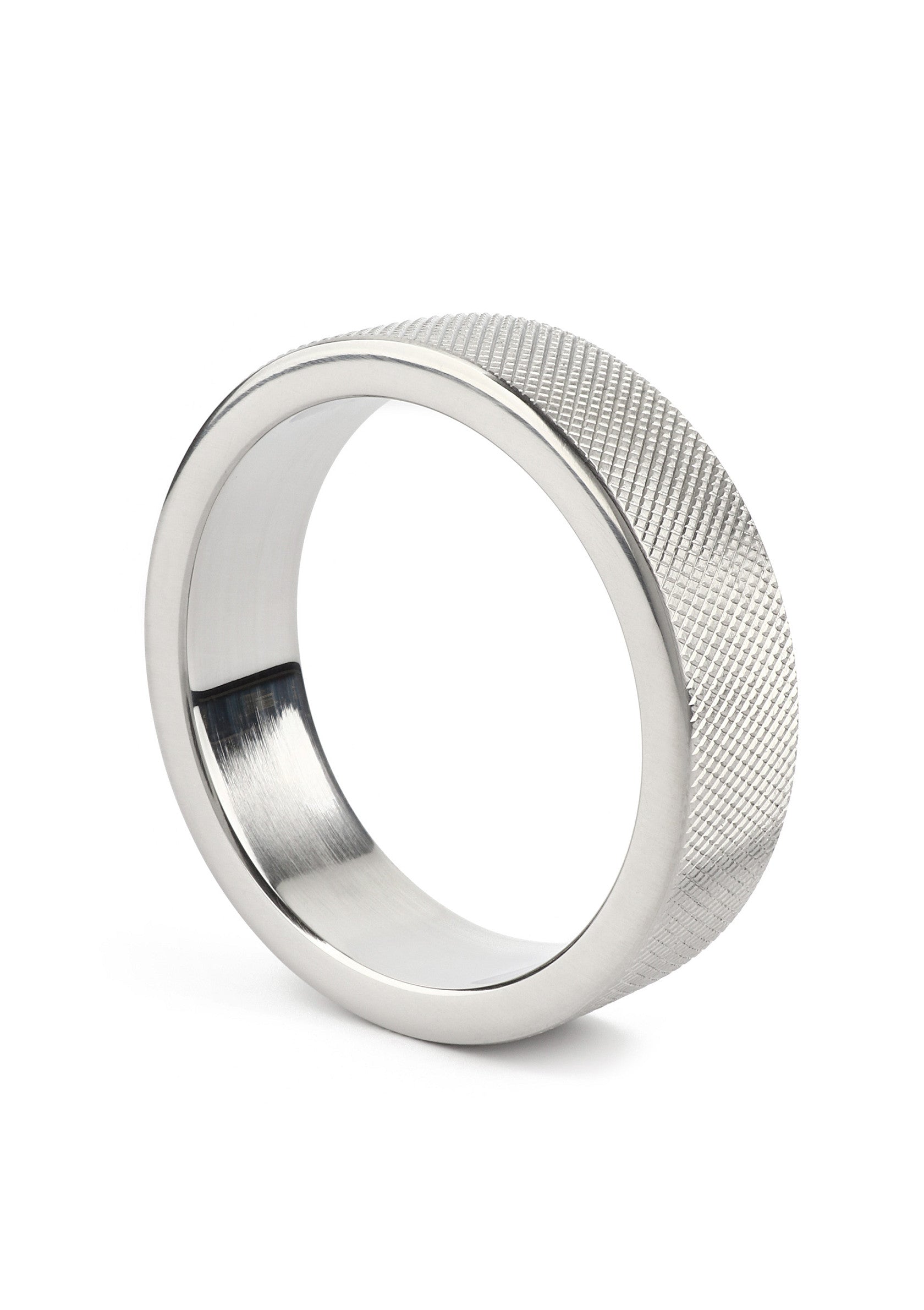 Mr. Steel CrissCross C-Ring 50mm SILVER - 2