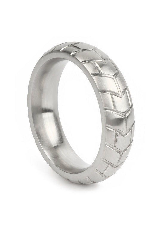 Mr. Steel MeGa Tire C-Ring Satin 50mm