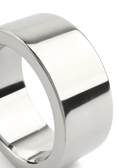Mr. Steel Mega Wide Band C-Ring 40mm SILVER - 5