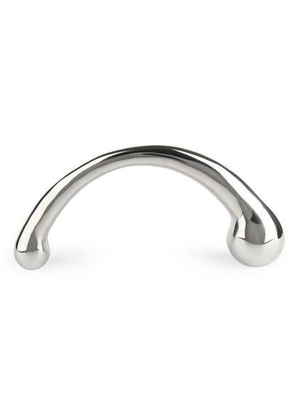 Mr. Steel The Curvy G-spot Double Ended SILVER - 0