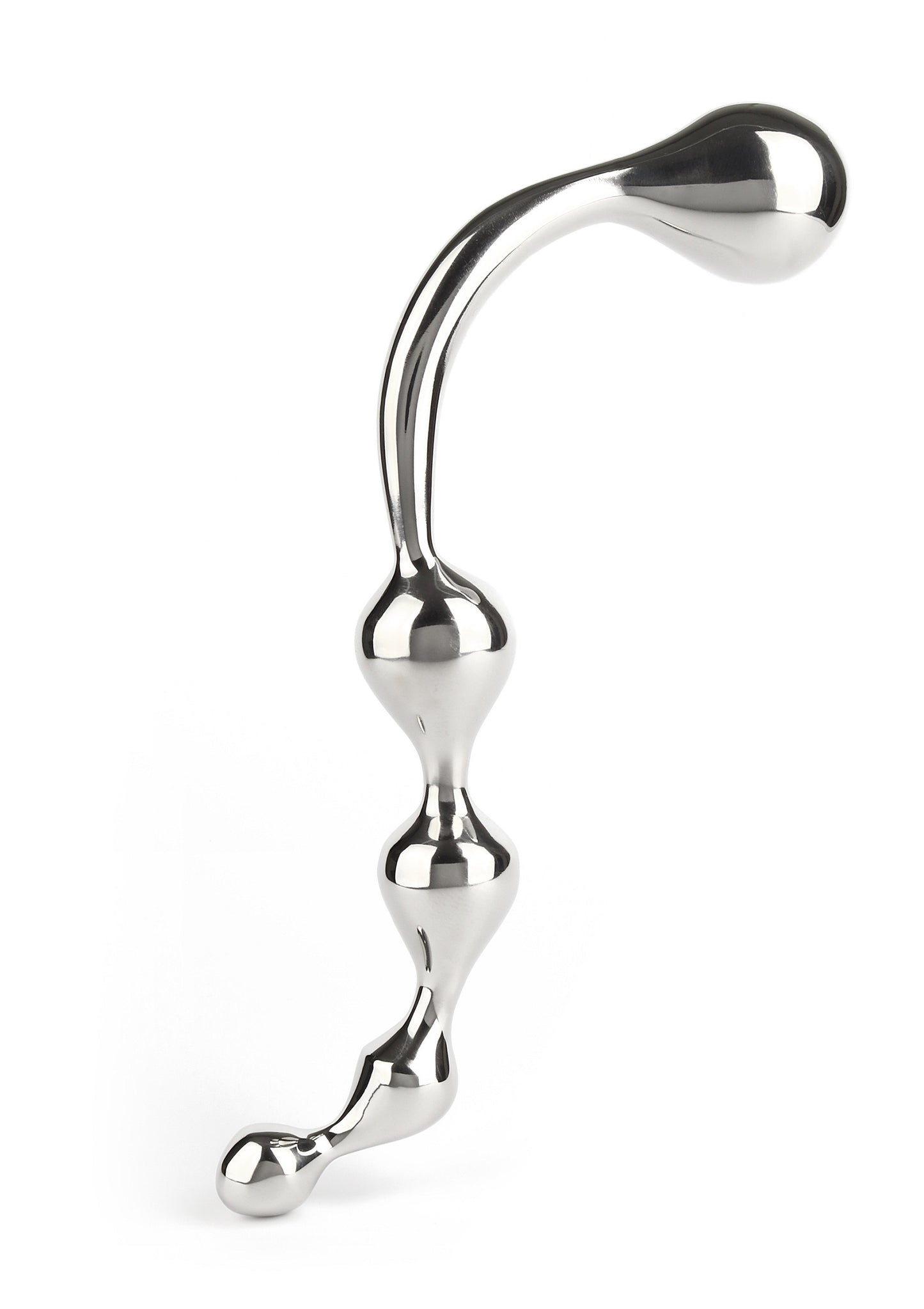 Mr. Steel Twisted Desire Bulb Wand SILVER - 6