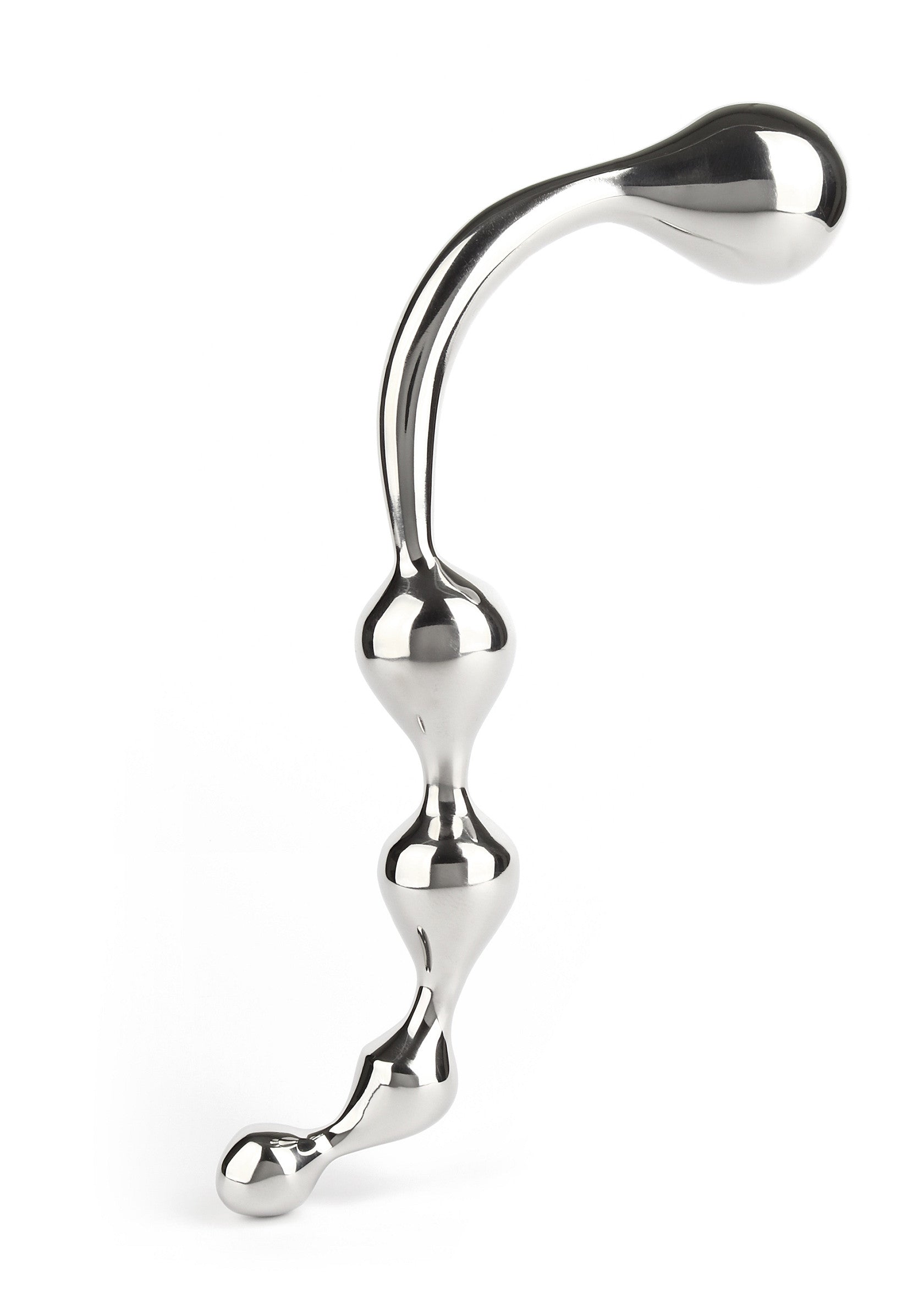 Mr. Steel Twisted Desire Bulb Wand SILVER - 6