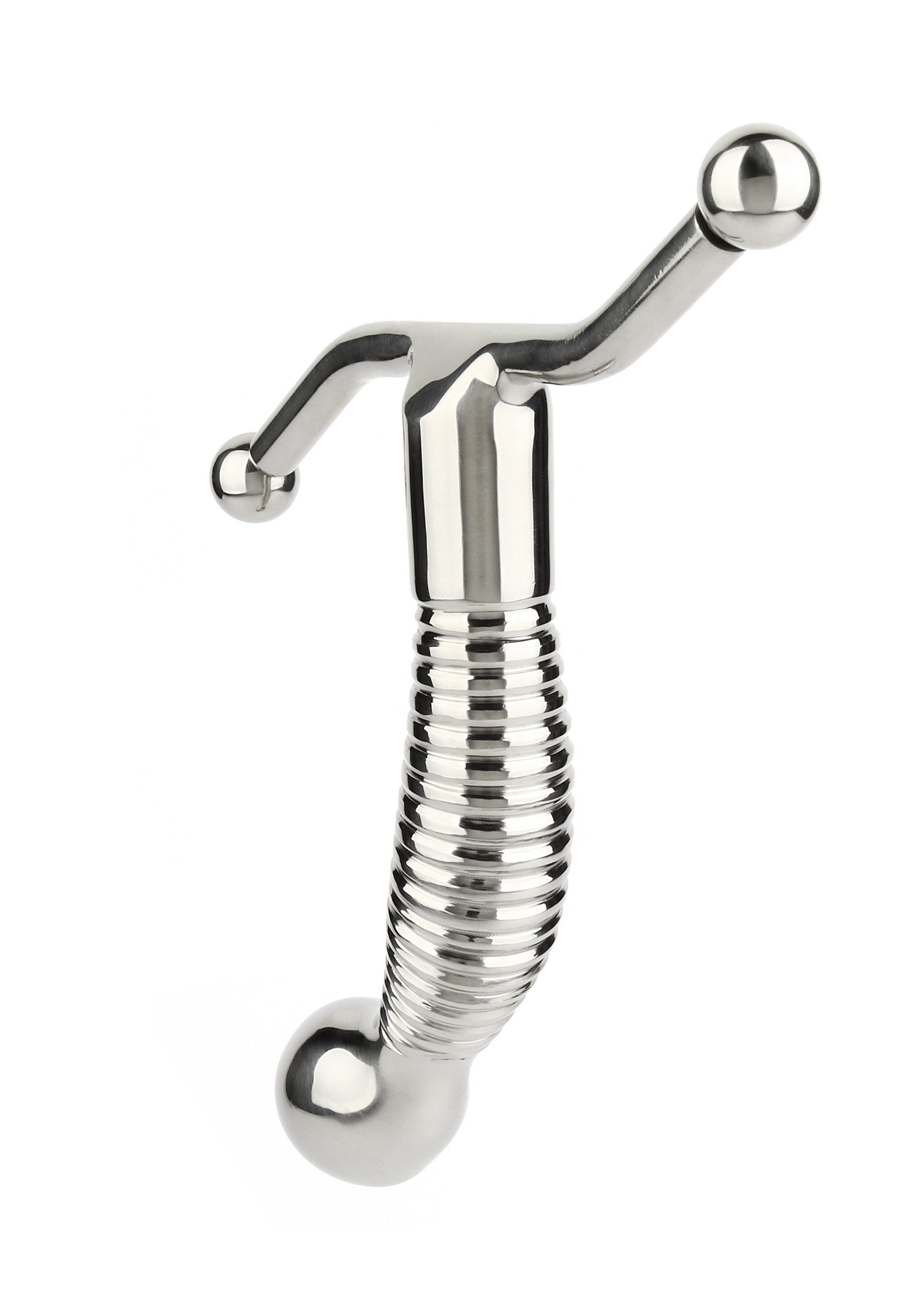 Mr. Steel Stallion G-Spot Stimulator SILVER - 0