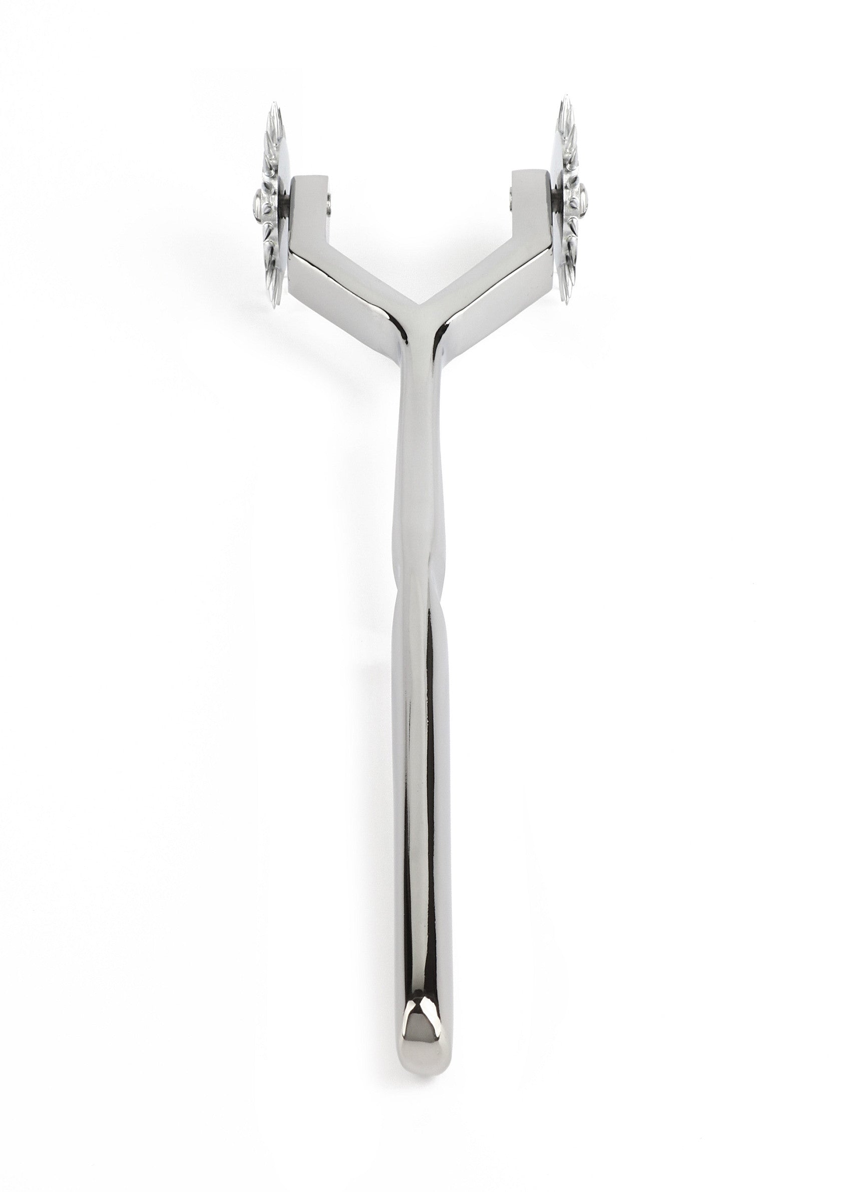 Mr. Steel Twin Wartenberg Pinwheel SILVER - 4