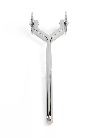 Mr. Steel Twin Wartenberg Pinwheel SILVER - 4