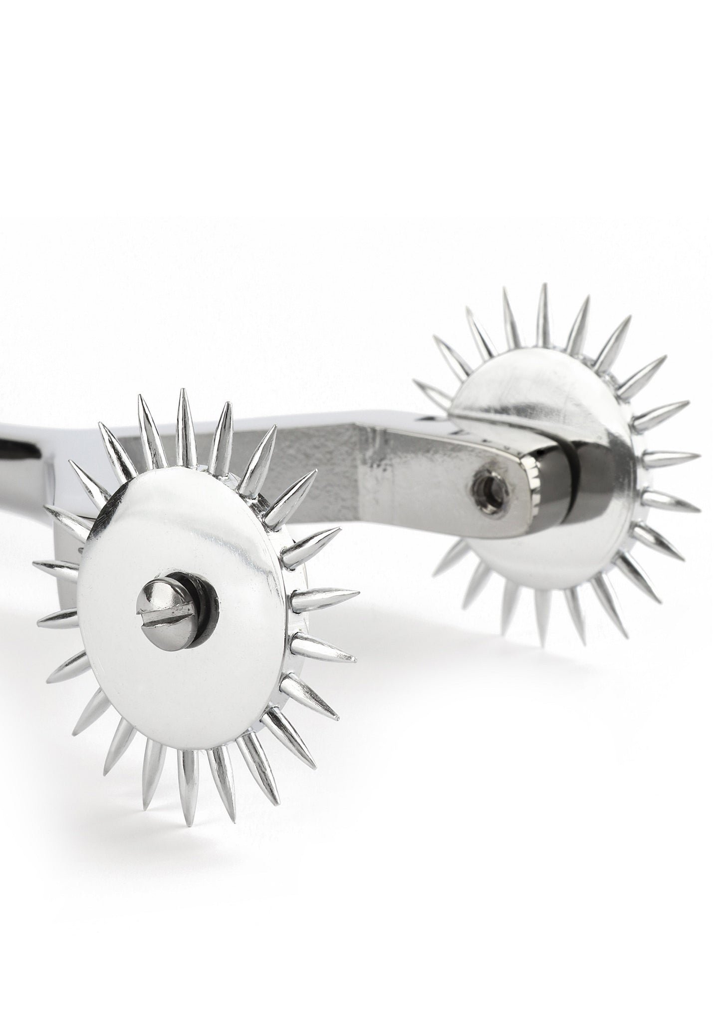 Mr. Steel Twin Wartenberg Pinwheel SILVER - 5