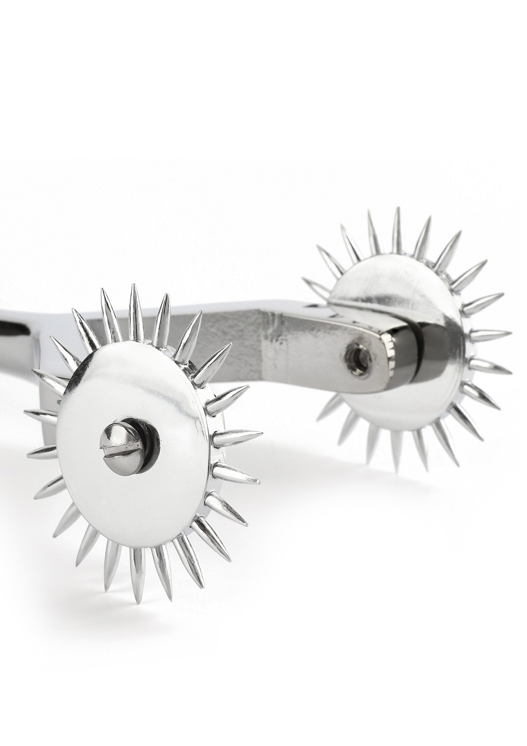 Mr. Steel Twin Wartenberg Pinwheel SILVER - 5