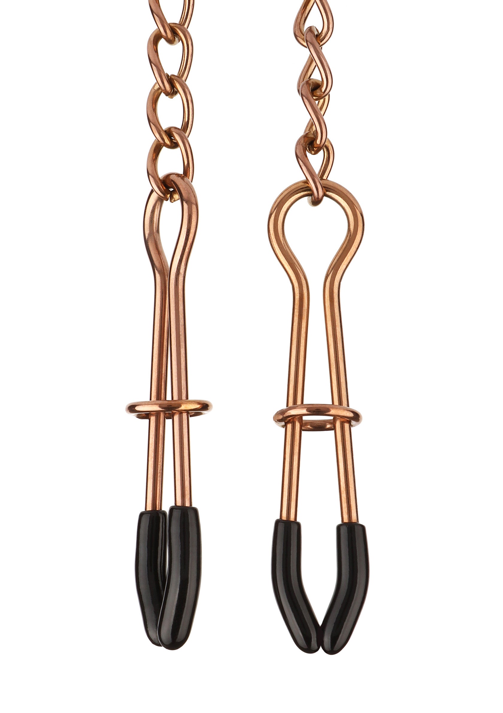 Mr. Steel Tweezer Nipple Clamps Gold ROSEGOLD - 0