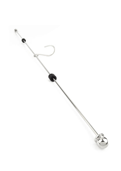 Mr. Steel Long Thai Hooked Pain Stick SILVER - 0