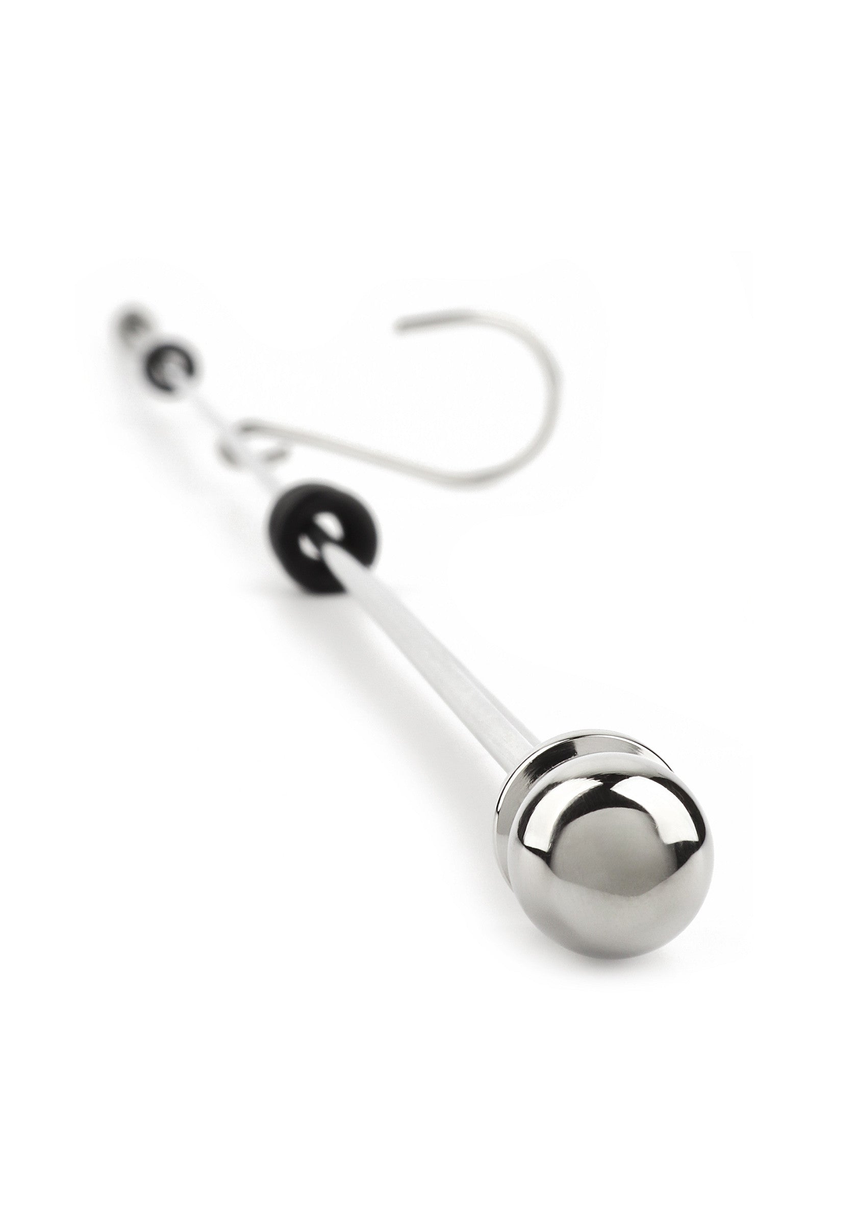 Mr. Steel Long Thai Hooked Pain Stick SILVER - 2