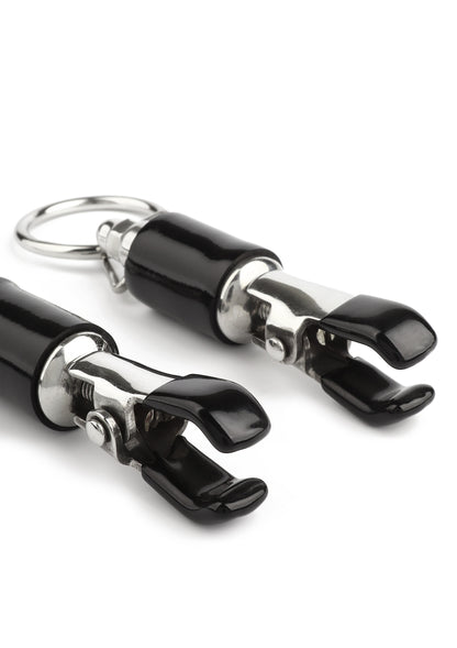 Mr. Steel Barrel Tit Clamps With Ring SILVER - 3