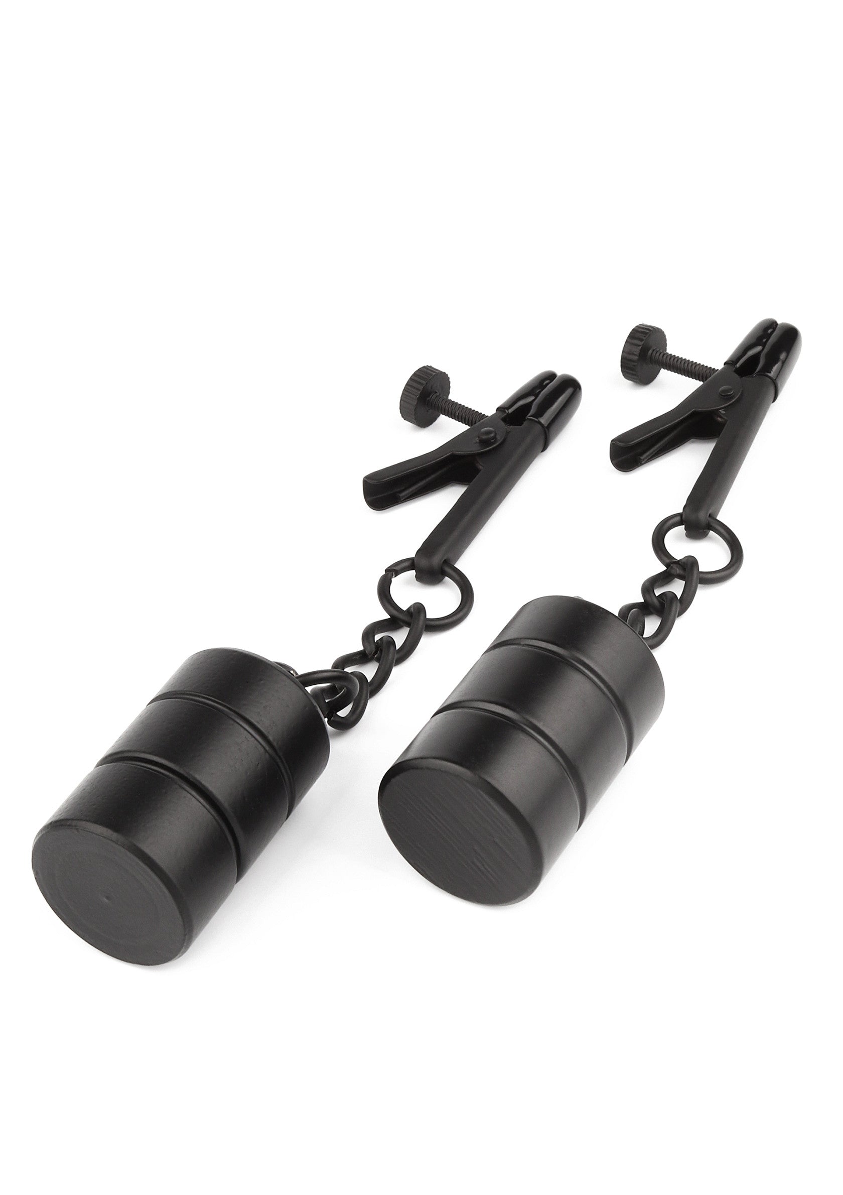 Mr. Steel Tingling Nipple Clamp Weight BLACK - 1