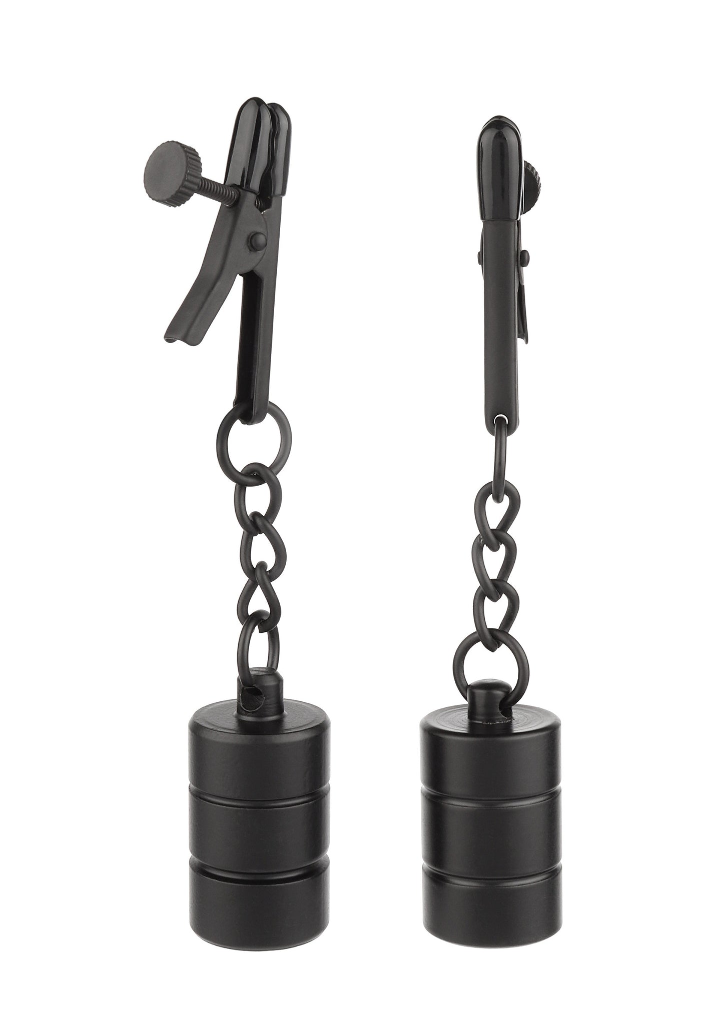Mr. Steel Tingling Nipple Clamp Weight BLACK - 0