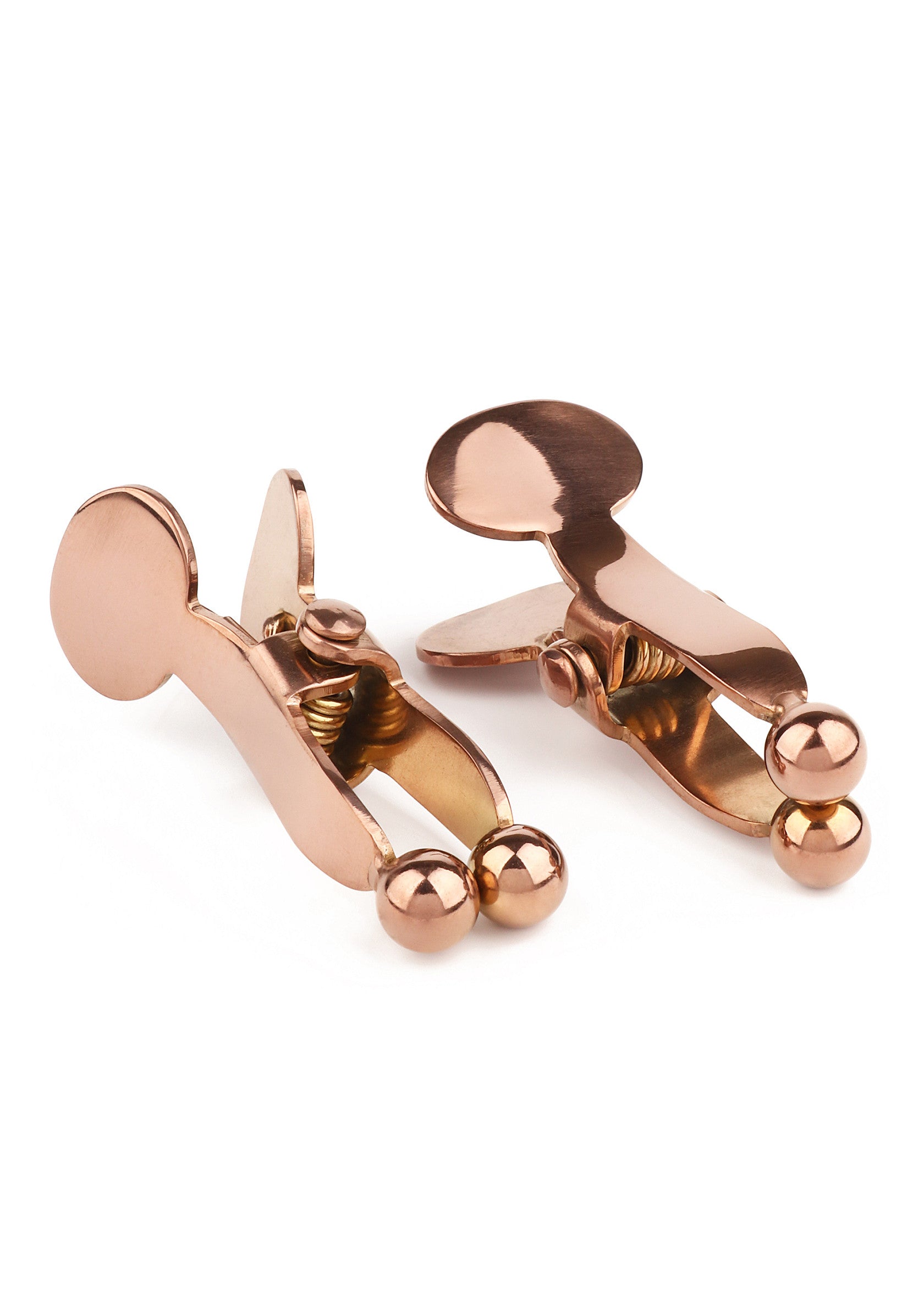 Mr. Steel Balls Pincher Nipple Clamps ROSEGOLD - 6