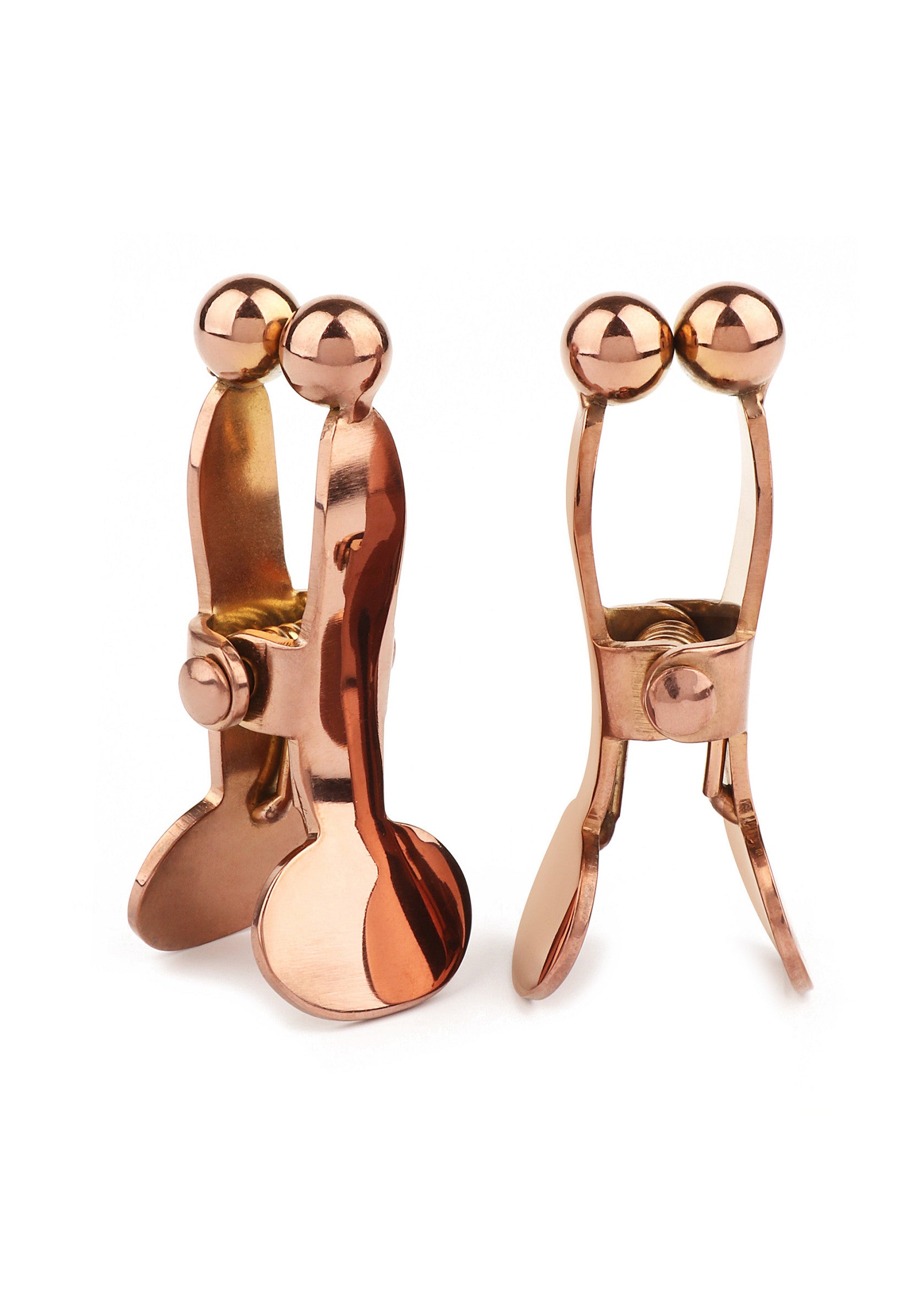 Mr. Steel Balls Pincher Nipple Clamps ROSEGOLD - 0