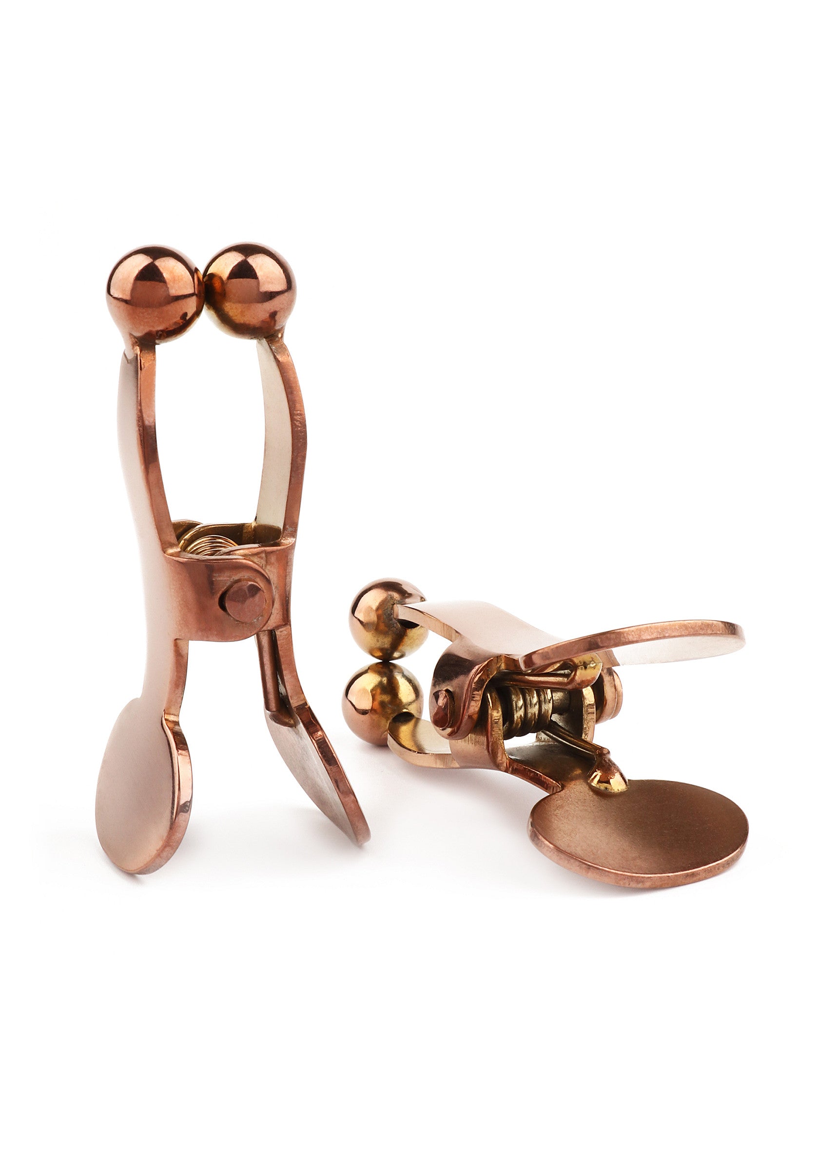 Mr. Steel Balls Pincher Nipple Clamps ROSEGOLD - 4
