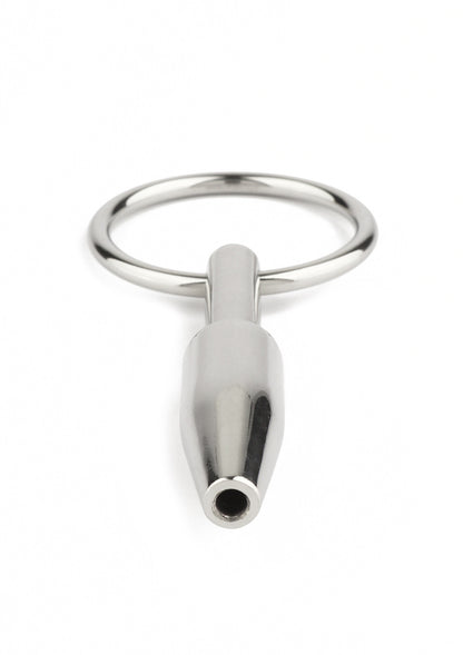 Mr. Steel Mini Fucker Open Plug SILVER 8 - 0