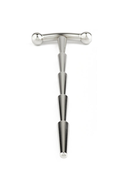 Mr. Steel Smooth Cum Rattle Penis Plug SILVER - 6