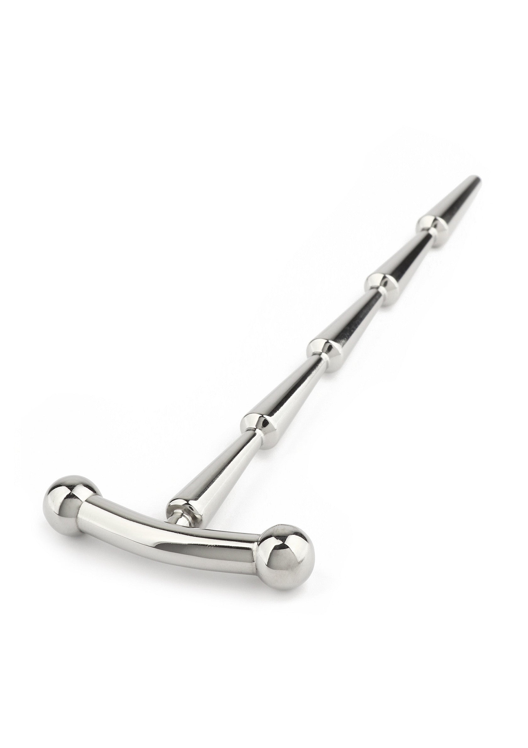 Mr. Steel Smooth Cum Rattle Penis Plug SILVER - 3