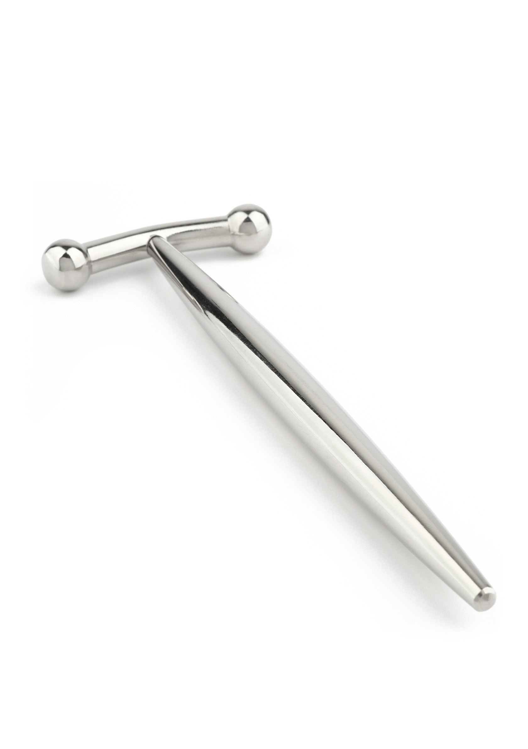 Mr. Steel DickVader Round Tip Penis Plug SILVER - 5