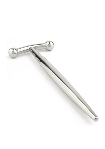 Mr. Steel DickVader Round Tip Penis Plug SILVER - 5