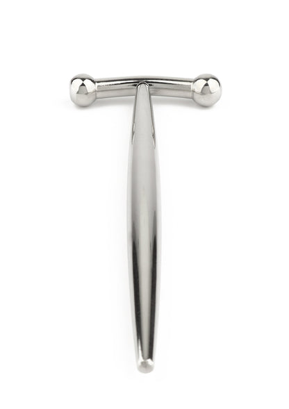 Mr. Steel DickVader Round Tip Penis Plug SILVER - 2