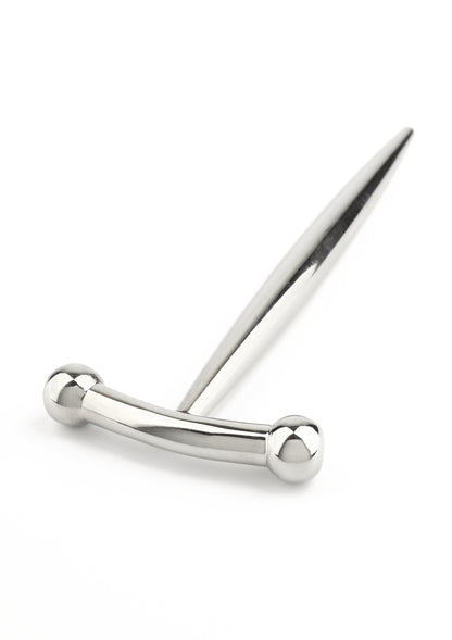 Mr. Steel DickVader Round Tip Penis Plug SILVER - 3
