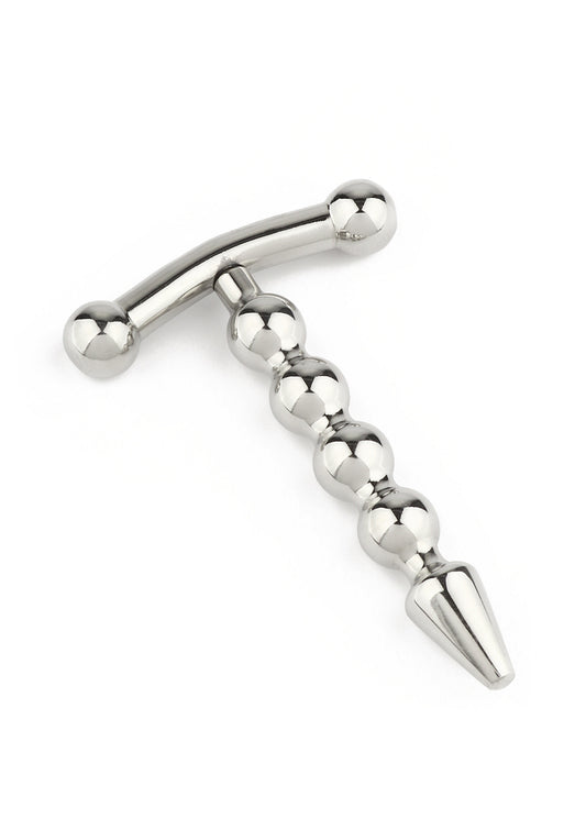 Mr. Steel Rod Ecstasy Beaded Penis Plug