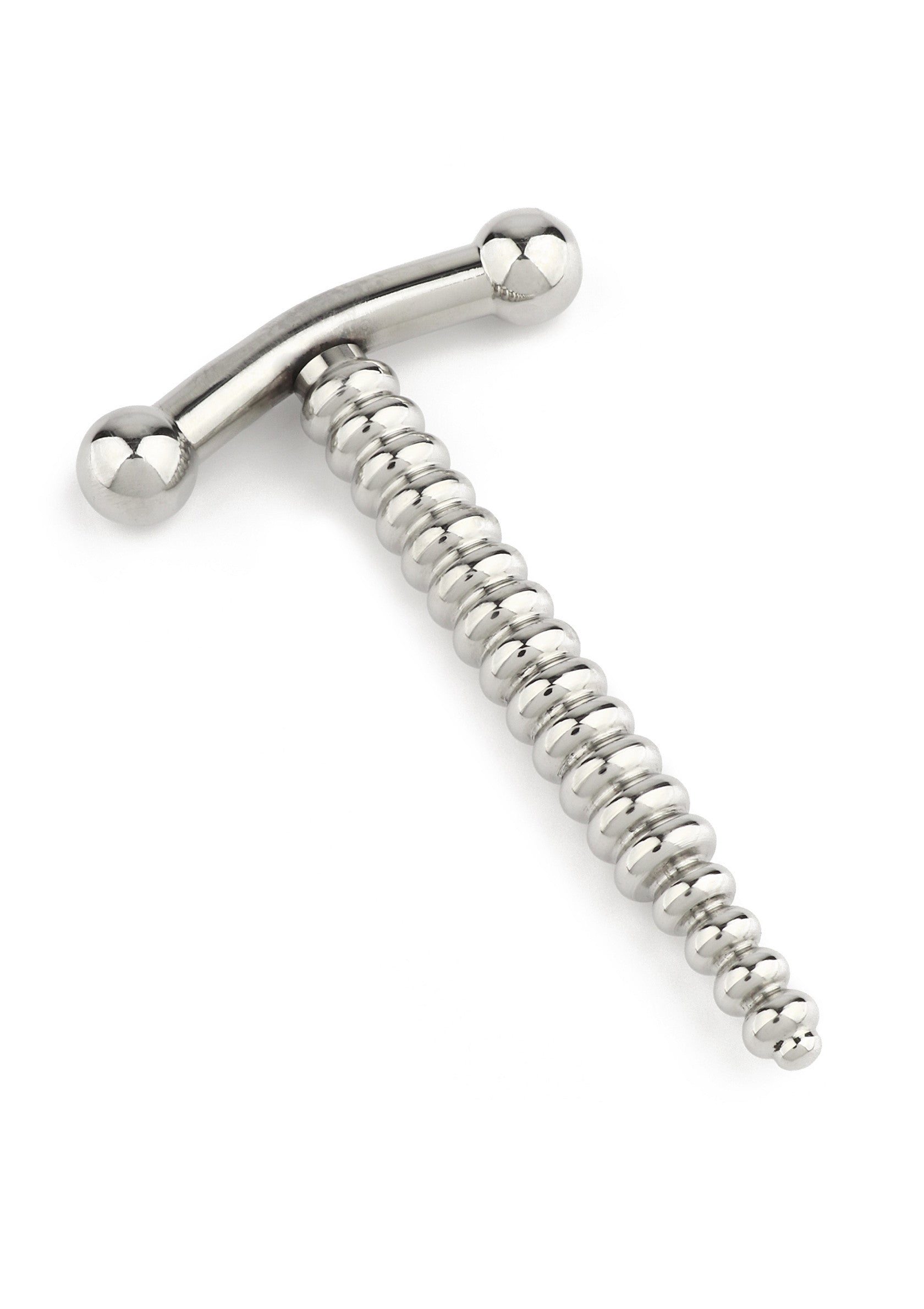 Mr. Steel Screw Driver Penis Plug SILVER - 3