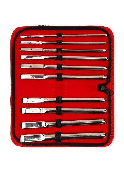 Mr. Steel Single End Dilator 10 Pcs SILVER - 2