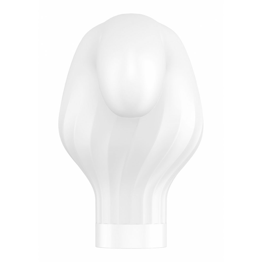 Double Wand-er Wand - Massage Wand and Vibrator - White Wit - 3