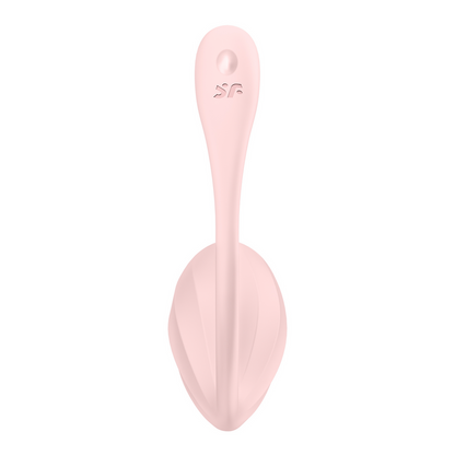Ribbed Petal Connect App - Draagbare Koppel Vibrator - Roze Pink - 2