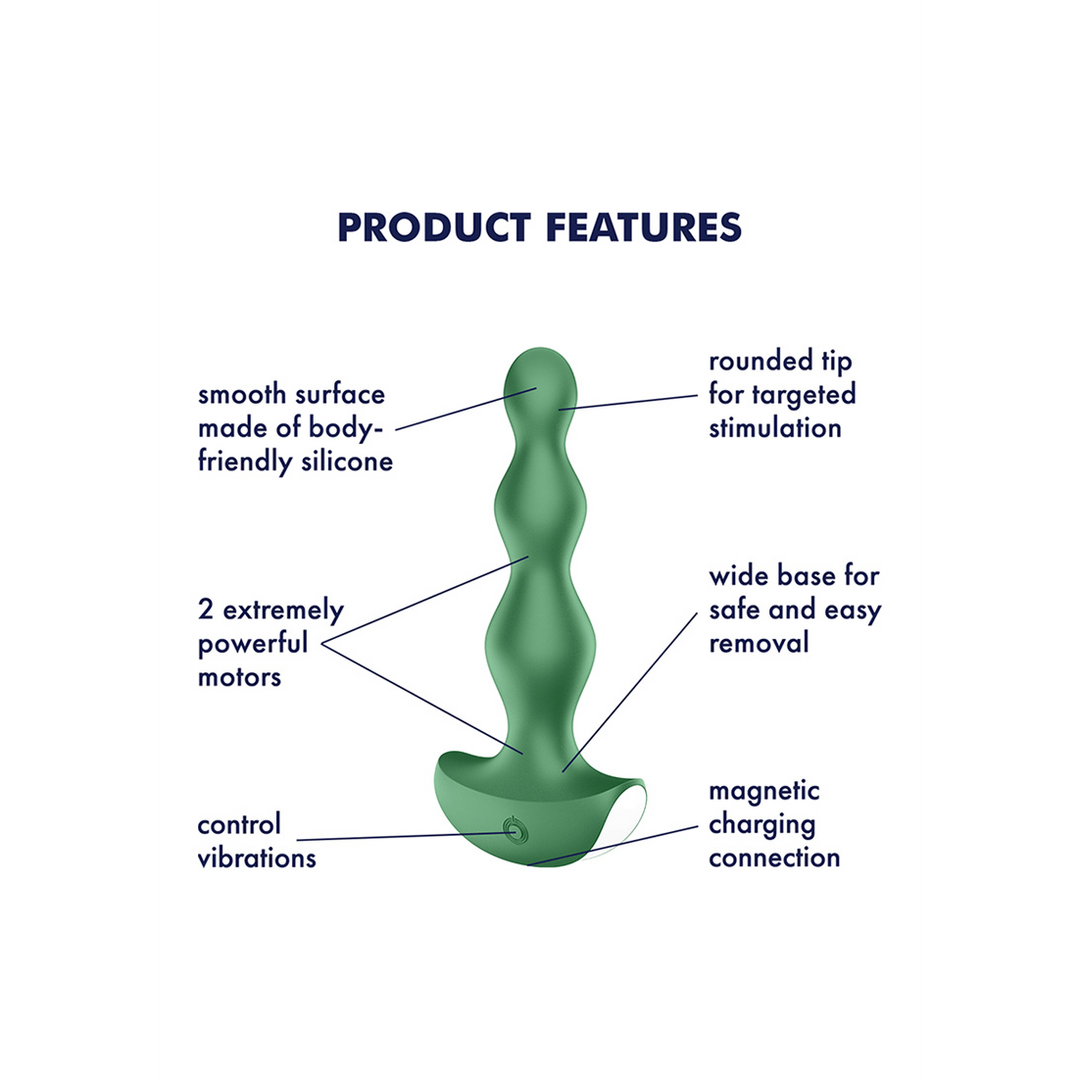 Lolli Plug 2 - Classic Vibrator - Groen Grün - 2