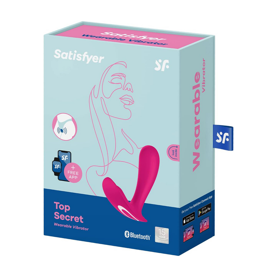 Top Secret - Draagbare Panty Vibrator - Roze Pink - 3