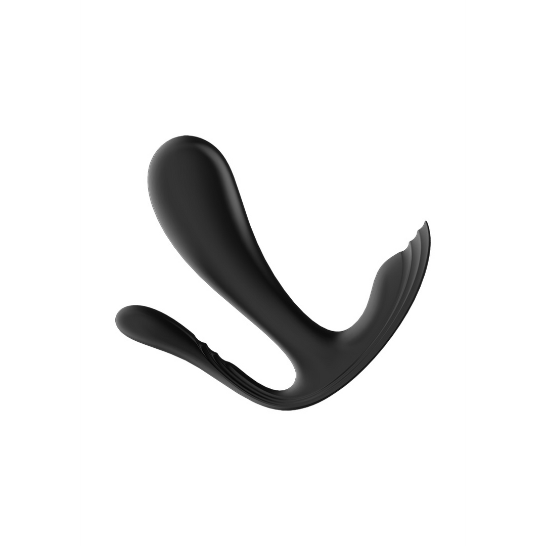 Top Secret Plus - Draagbare Panties Vibrator - Zwart Schwarz - 3