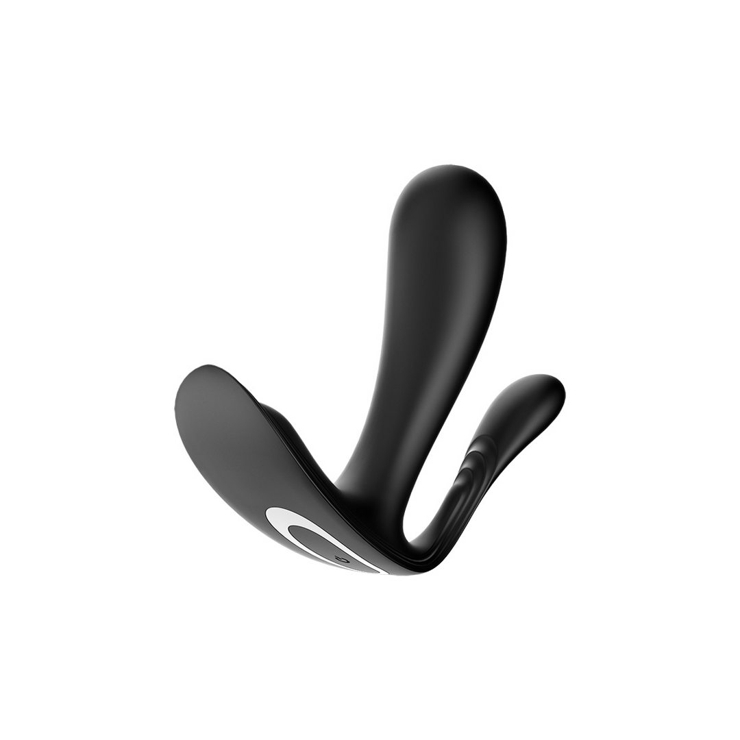Top Secret Plus - Draagbare Panties Vibrator - Zwart Schwarz - 2
