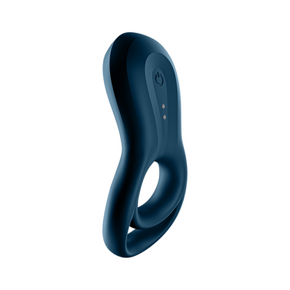 Epic Duo Ring - Double Ring Vibrating Cockring - Dark Blue Blauw - 0