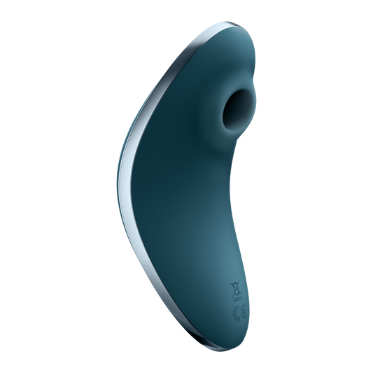 Vulva Lover 1 - Vibromasseur à double impulsion d'air - Bleu