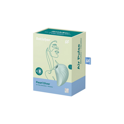 Pearl Diver - Air Pulse Stimulator - Mint Groen - 0