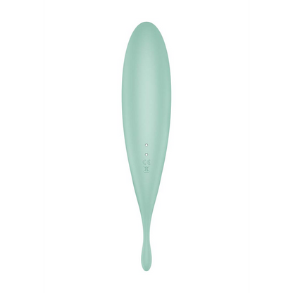 Twirling Pro - Tip Vibrator met App - Mint Grün - 2