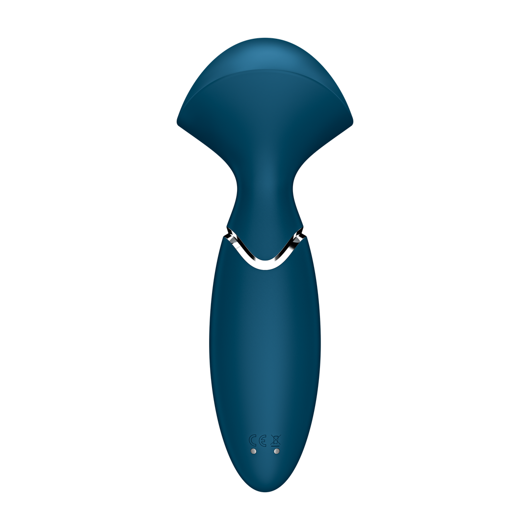 Mini Wand-er - Wand Masturbator Blauw - 1