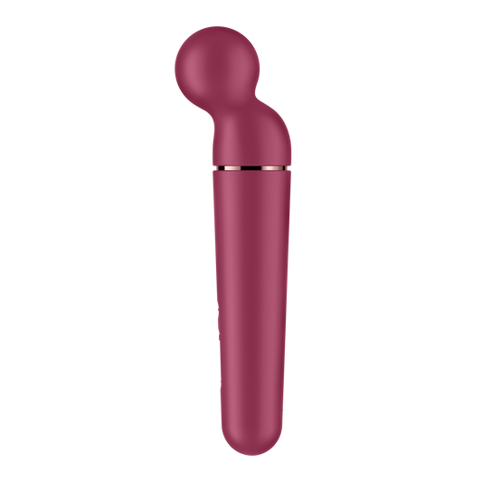 Planet Wand-er - Wand Vibrator - Berry/Roze Goud