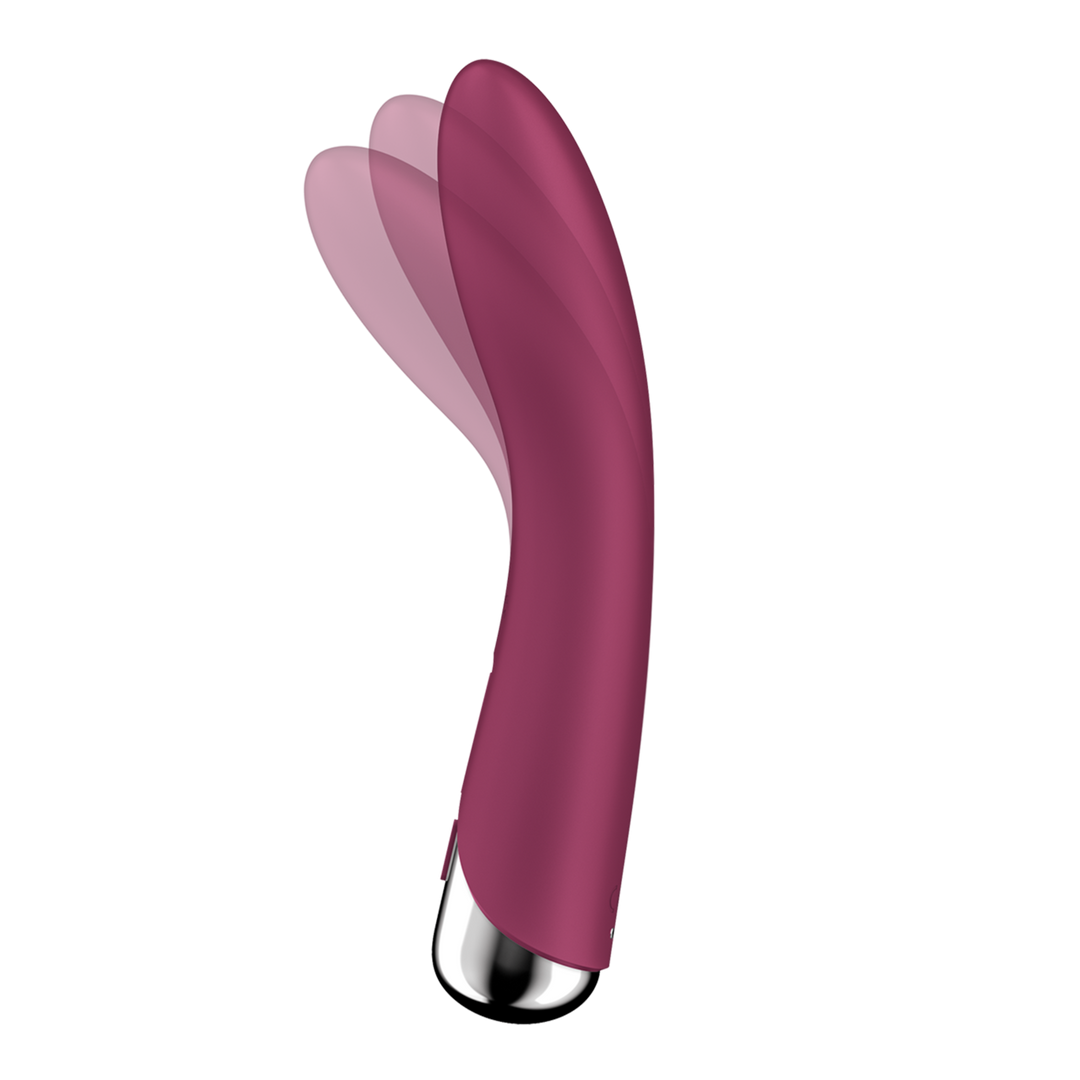 Spinning Vibe 1 - Roterende G-Spot Vibrator - Rood Rot - 0