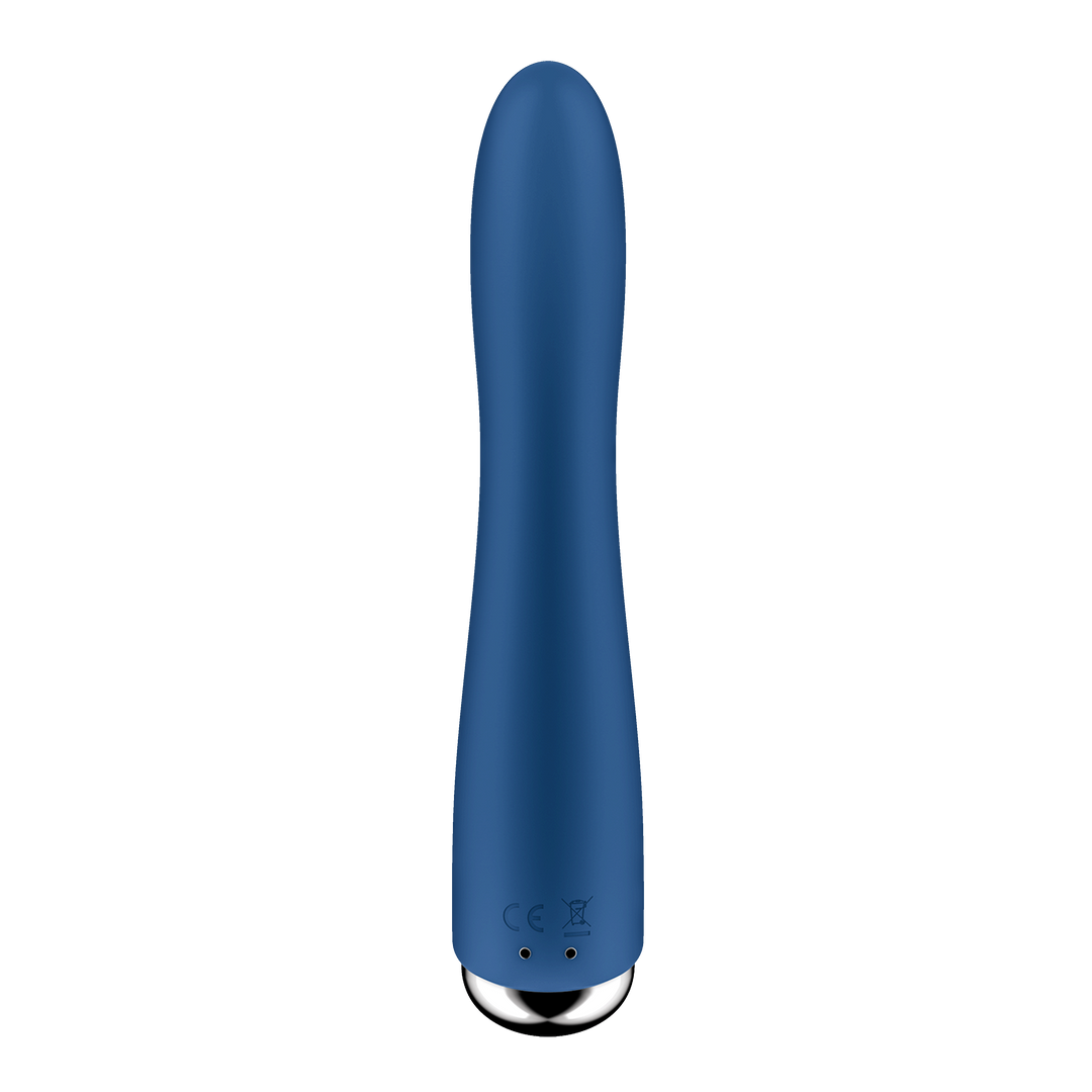 Spinning Vibe 1 - Rotating G-Spot Vibrator - Blue Blauw - 5