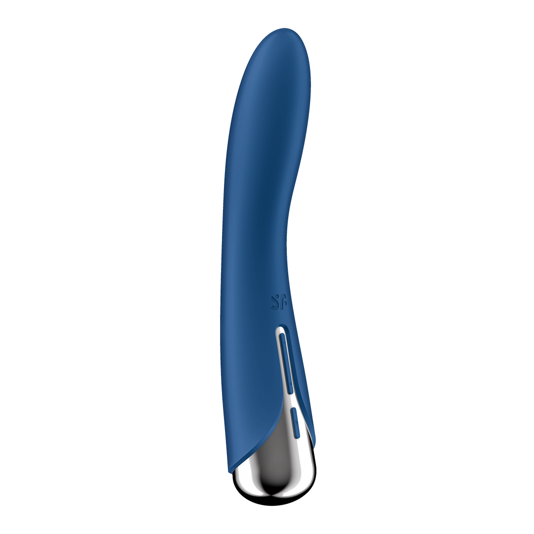 Spinning Vibe 1 - Rotating G-Spot Vibrator - Blue Blauw - 2