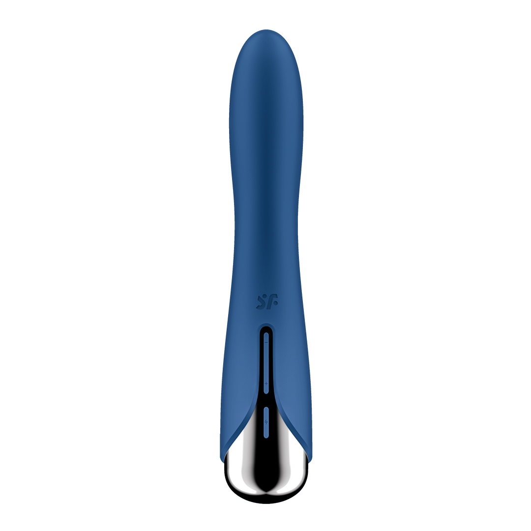 Spinning Vibe 1 - Rotating G-Spot Vibrator - Blue Blauw - 0