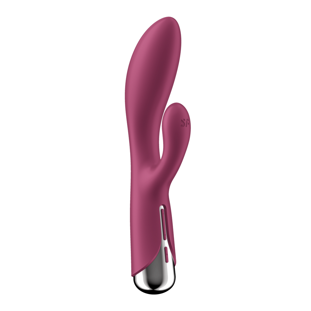 Spinning Rabbit 1 - Rotating Rabbit Vibrator - Rood Rot - 0