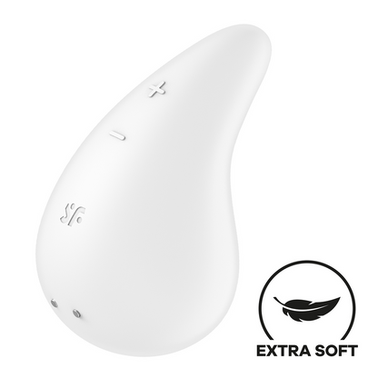Dew Drop - Lay-on Vibrator - White Wit - 1